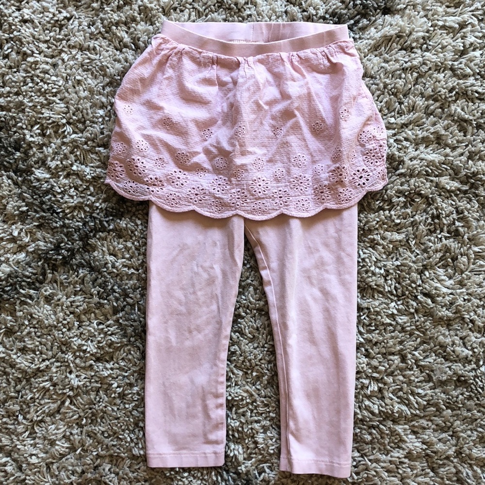H&M Girls 2-3Y leggings with skirt